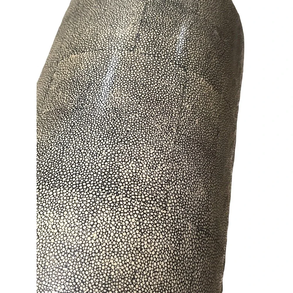 Tozai Home Khaki Crackle Porcelain Tall Vase 20.5”